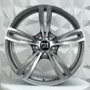 RIN 20X8.5 5-120 R1 SPORT YSM359 GUNMETAL MACHINED FACE ET30 CB72.5