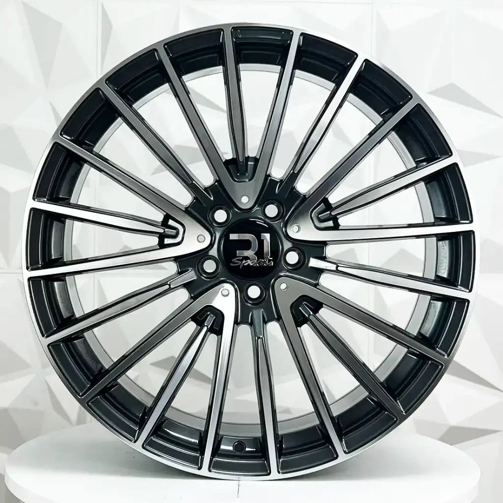 RIN 20X8.5 5-112 R1 SPORT M075 GUNMETAL MACHINE FACE ET35 CB66.6